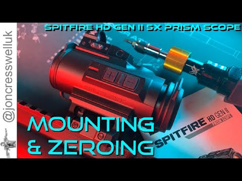 Vortex Spitfire HD Gen II 5 x Prism Scope and Venom Mounting & Zeroing