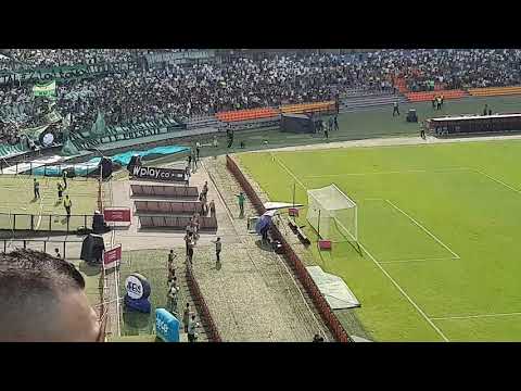 "NACIONAL MI VIDA - Atl. Nacional vs dim" Barra: Los del Sur • Club: Atlético Nacional
