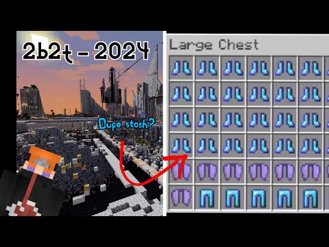 How Fast Can I Find A Dupe Stash In 2B2T 2024?!?