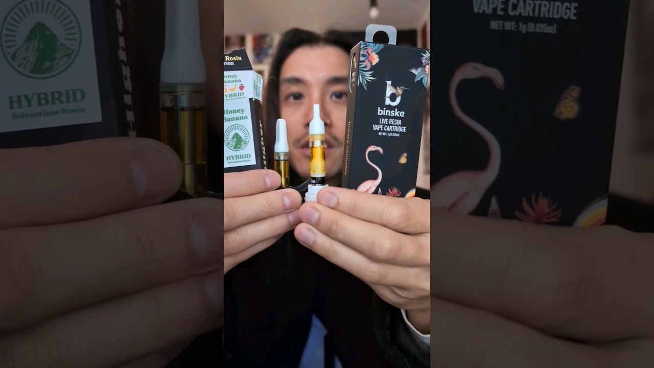 Live resin vs. Live rosin