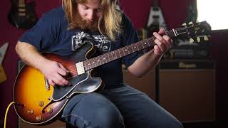 Video thumbnail for SOLD - Gibson ES-335 1958 VOS 58 Burst - #A08401 by stationmusic