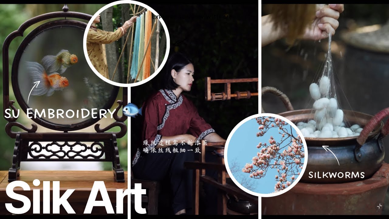 Full video Su Embroidery | 2,500 Years of Chinese Silk Art Mastery 🇨🇳✨ | Ancient Handcraft Tradition
