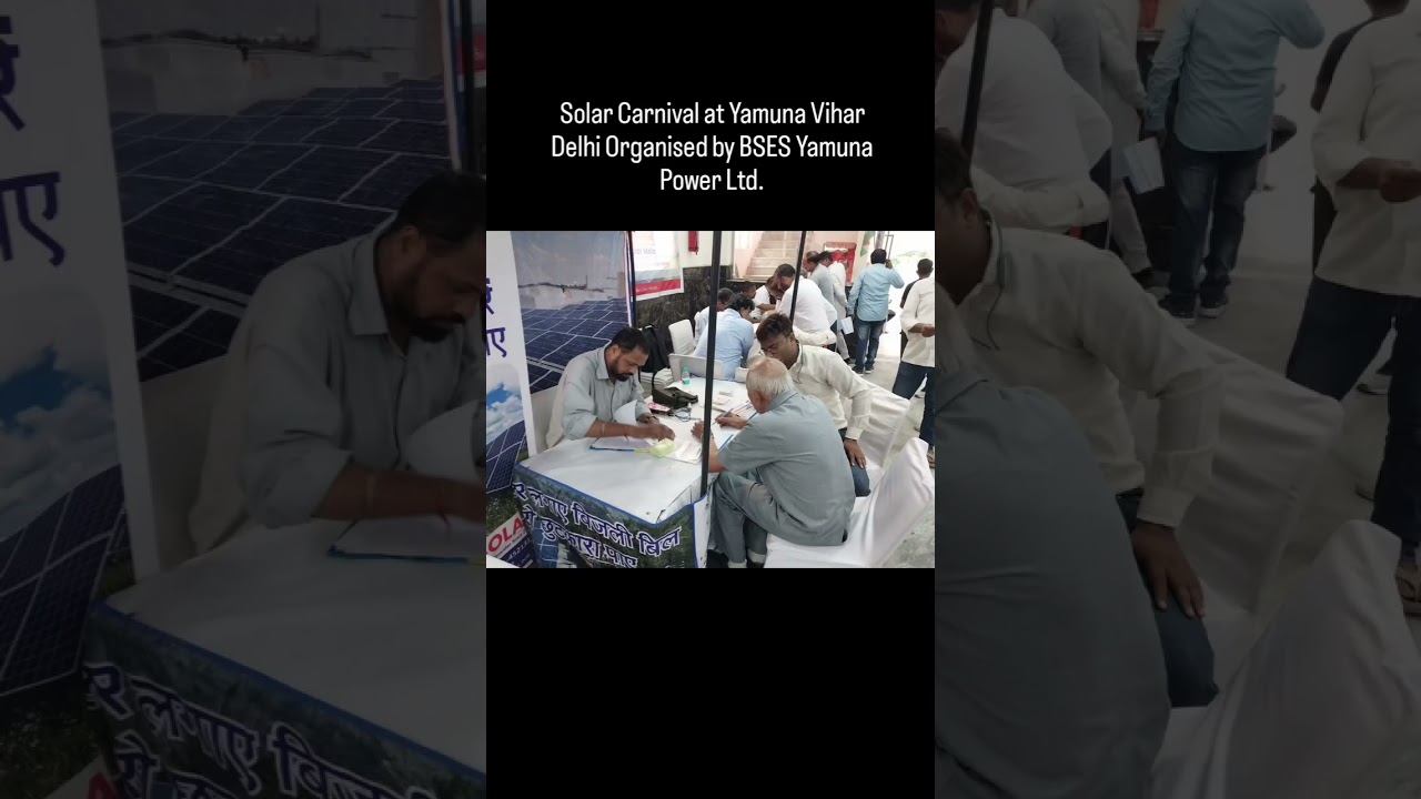 Clean Energy, Green Future – BSES Solar Carnival lights up the city. Call us 9667966755 to know more