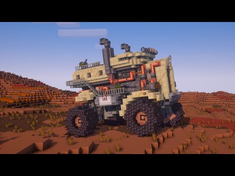 Minecraft truck with suspension