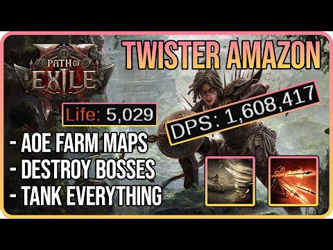 Spears are BROKEN - Twister Amazon Build Guide - Path of Exile 2: Last of the Druids [0.4]