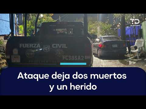 Ataque a balazos deja dos jóvenes muertos en la colonia Cerro de la Campana en Monterrey