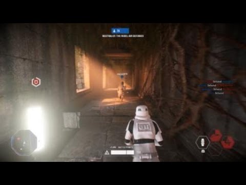 STAR WARS Battlefront II - How to arm all 3 objectives by yourself on yavin