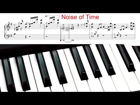 Korg Original (M. Tempia) - Noise of Time piano sheet music (ноты для фортепиано)