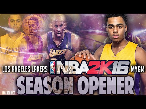 NBA 2K16 Lakers My GM Ep.3 - TRAGIC Season Opener!