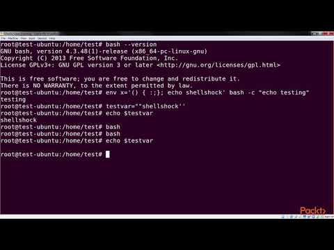 Practical Linux Security Solutions Understand Bash Vulnerability Through Shellshock | packtpub com