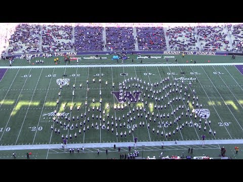 Husky Marching Band | Washington vs Utah | Halftime - Salute to Heroes (11.02.19)