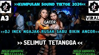 Download lagu DJ SOUND TIKTOK VIRAL 2024‼️DJ INEK NGAJAK RUSAK SABU BIKIN ANCOR X DJ SELIMUT TETANGGA‼️ mp3