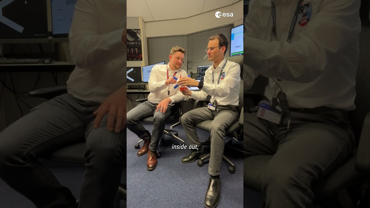 Europe is travelling with the Artemis II crew to the Moon 🌖