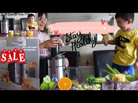 Best Juice Extractor Unboxing,Try And Taste: Bagotte 💚