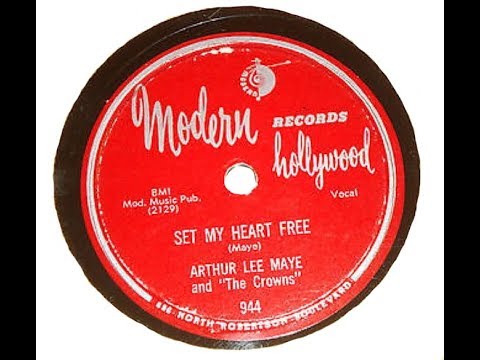 Thumbnail for Arthur Lee Maye & Crowns - Set My Heart Free 1954 by arthur lee