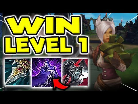 HOW TO WIN TOPLANE AT LEVEL 1 (NOT CLICKBAIT) - S11 RIVEN TOP GAMEPLAY! (Season 11 Riven Guide)