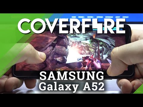 Test Game Cover Fire on SAMSUNG GALAXY A52 | Snapdragon 720G | 4 GB RAM | Gameplay - FPS Check