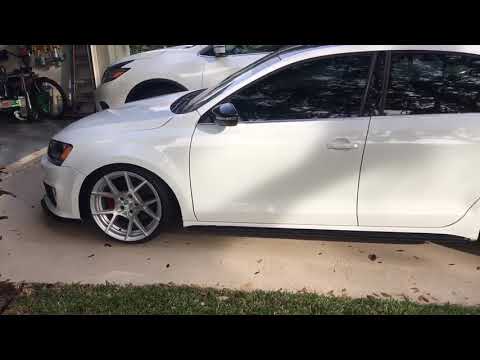 Wheel swap on the VW - 2014 VOLKSWAGEN GLI