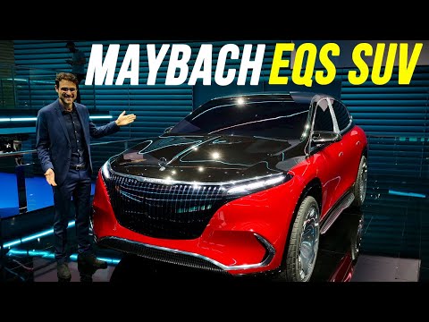 First Mercedes EQS SUV as Maybach EV SUV! PREVIEW