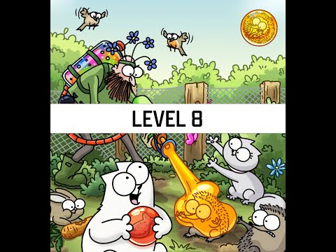 Simon's Cat Pop Time LEVEL 8