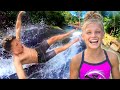 Secret Jungle Waterslide Ninja Fam