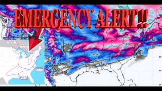 Emergency Alert! A Dangerous and Heavy Snowstorm, Ice-storm &amp; Arctic Blast Coming!