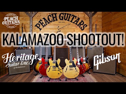 Kalamazoo Shootout: Heritage H-535 & Gibson ES-335