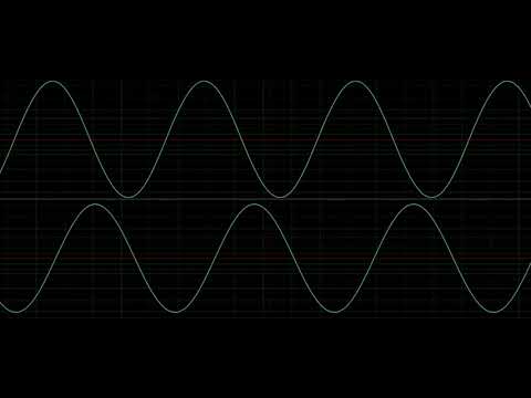 Double oscillation sinusoïdale basse / Dual low sine oscillation
