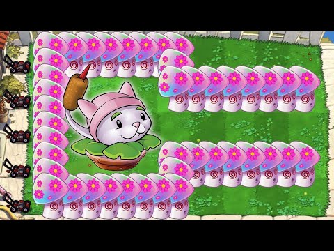 Hypno Cattail Vs Giga Gargantuar Vs Dr. Zomboss - Plants vs Zombies Hack