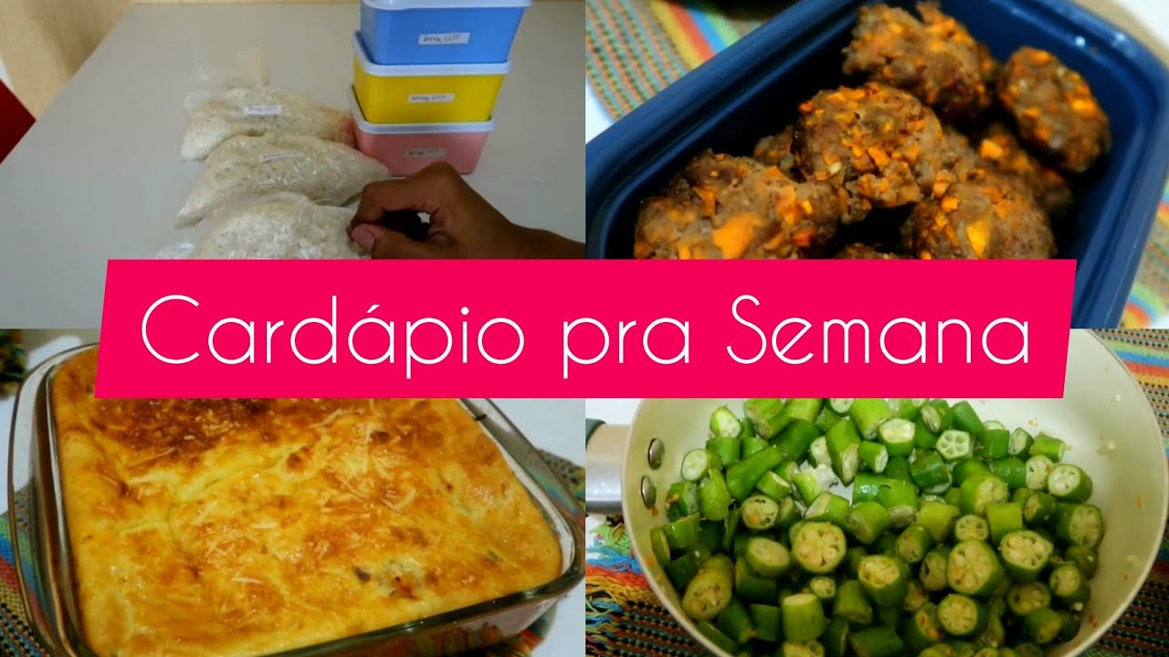 Watch Now Como Vou Passar 7 Dias SEM COZINHAR , Cardápio Semanal Simples, cardápio semanal para família Como Vou Passar 7 Dias SEM COZINHAR , Cardápio Semanal Simples, cardápio semanal para família