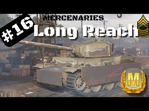 Long Reach Mercenary Tank Review, World of Tanks Console.