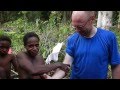 Korowai see the white people for the first time // Встреча с ...