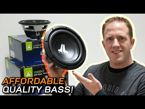 Want Affordable High Quality Bass? - JL Audio W0v3 subwoofer overview!