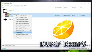 [TUTORIAL] How to extract/dump romfs with Citra Emulator (PC)