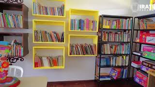 Para incentivar a leitura, Escola Mercedes Braga reinaugura biblioteca