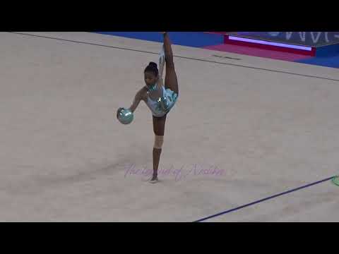 Elyane BOAL (CPV) ball - 2015 Stuttgart worlds Qualifs
