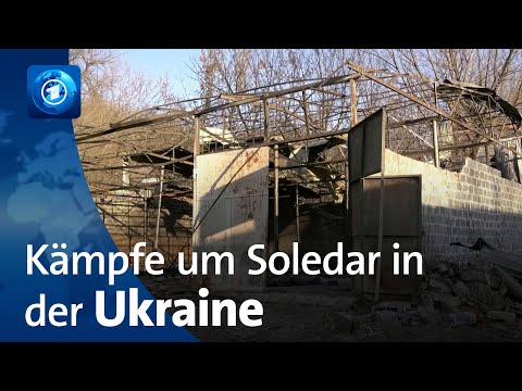 Kämpfe um die ostukrainische Stadt Soledar