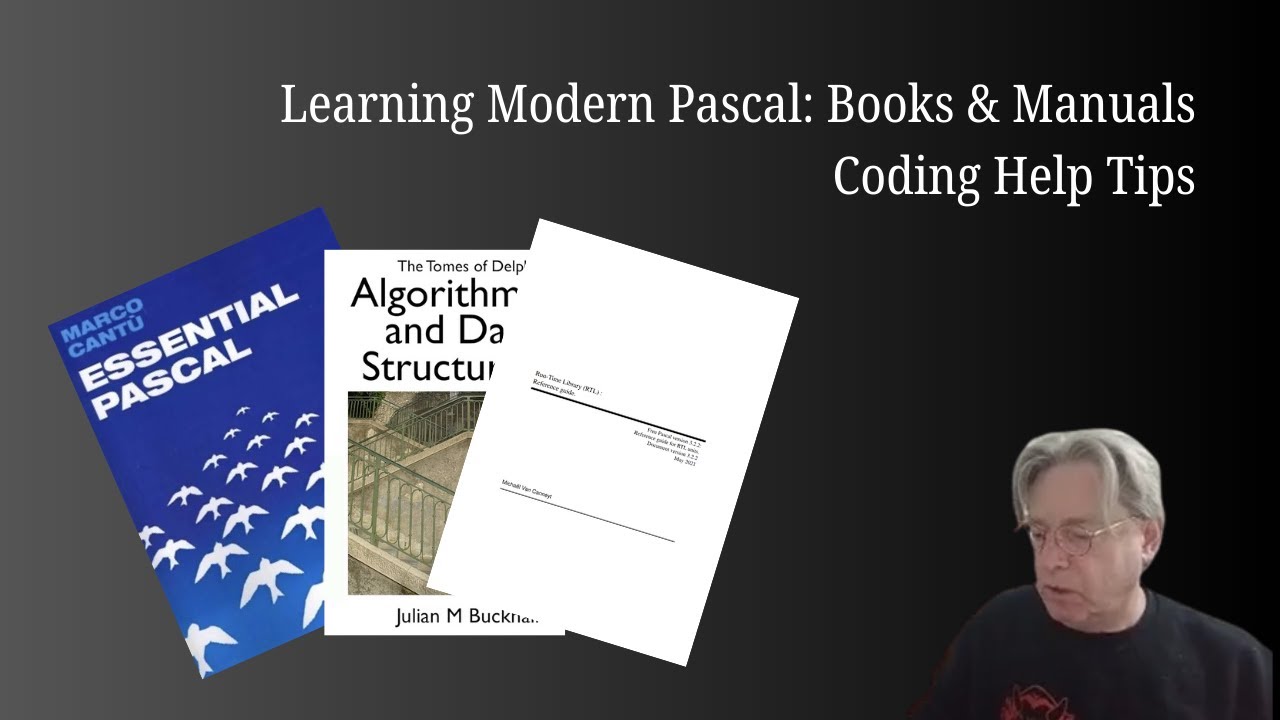 Learning Pascal: Books, Free Pascal Docs & Getting Better Help with Coding
