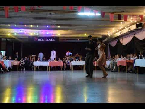  Adrian Ferreyra  and  Martina Ameglio  are  dancing  to  the  milonga  "  Milonga Del 900  "