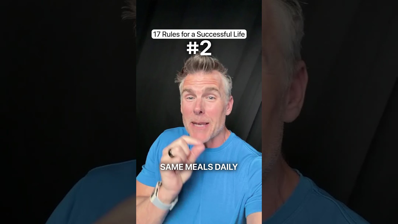 Video thumbnail for My rules for a successful life - the last one is my fav ;)