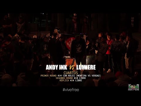 LUMIERE vs ANDY INK 4TOS DE FINAL  -- Código de barras liga de freestyle -edicion especial