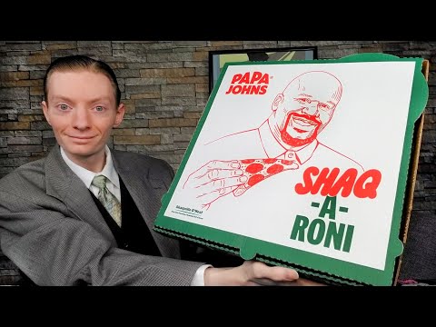 Papa John's Shaq-a-Roni Pizza Review!