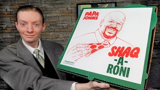 Papa John's Shaq-a-Roni Pizza Review!