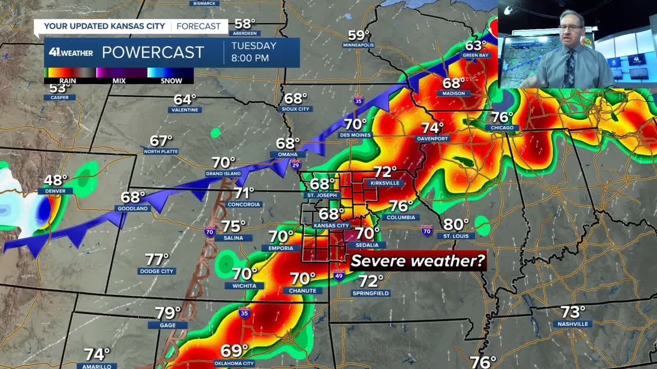 KSHB 41 Weather Blog | Update on Several Thunderstorm Chances