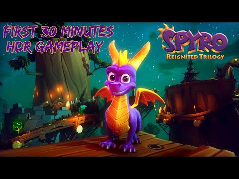 Spyro Reignited Trilogy First 30 Minutes - HDR Gameplay