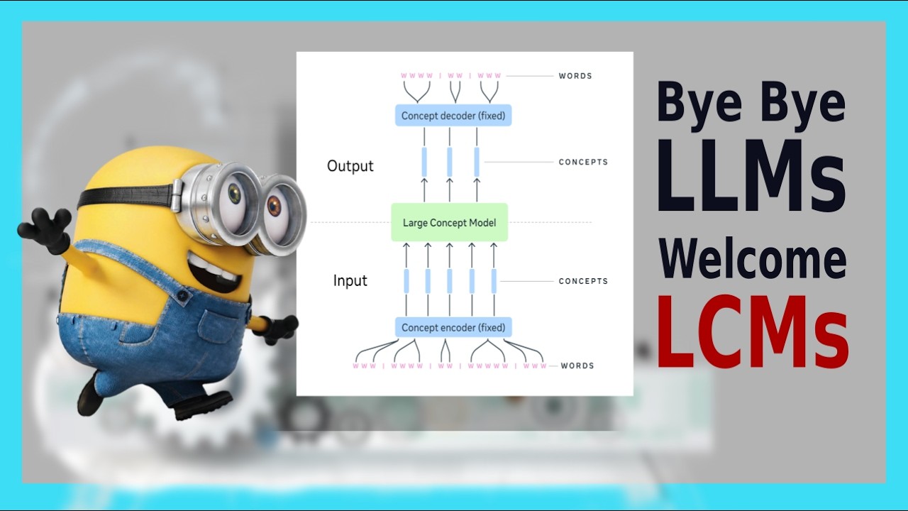 Watch the video about LCM or large concept model from Analytics Camp