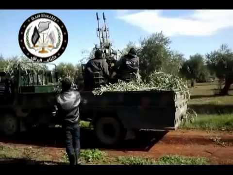 التصدي للطيران الحربي من قبل كائب البراق في محافظة حلب