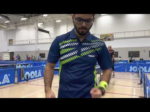 Rohit Kalra v/s Babak Fakharpour | Edgeball Chicago | U1900 | Set 2, 3