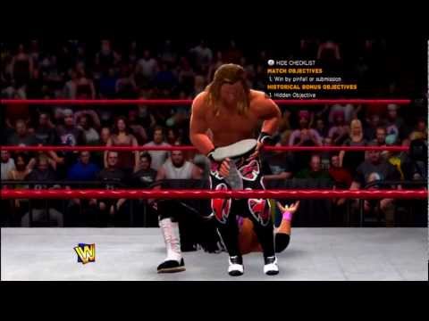 WWE '13 Attitude Era: Rise of D-X - Bret Hart Vs. HBK (10/13)
