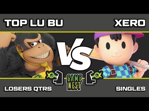Game Nest Smash it Up: Top Lu Bu (Link/Donkey Kong) vs Xero (Ness) - Losers Qtrs